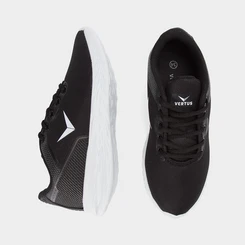 Tênis Infantil Vertus Jogging Detalhe Logo Tecido Preto