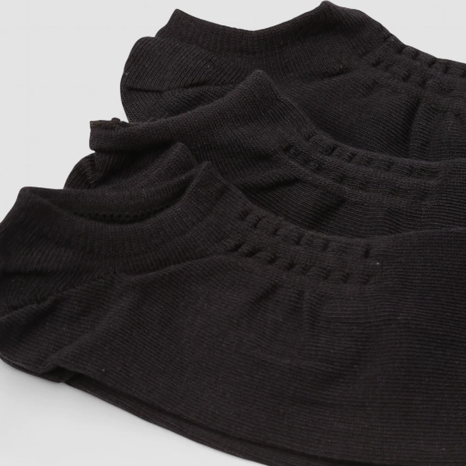 Kit Meia Invisível STZ 3 Pares 34-38 Preto