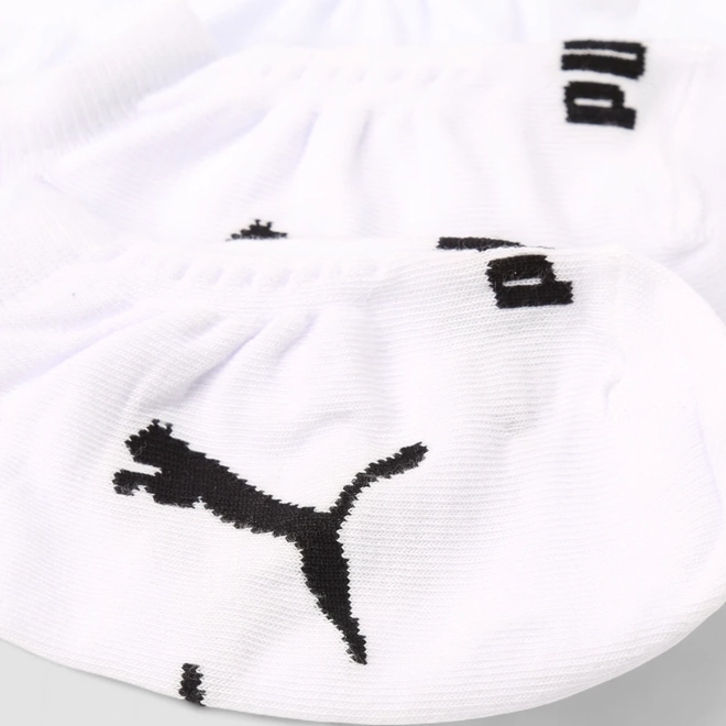 Kit Meia Sapatilha Puma 3 Pares 34-39 Branca