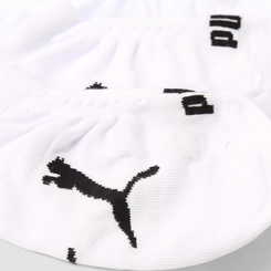 Kit Meia Sapatilha Puma 3 Pares 34-39 Branca