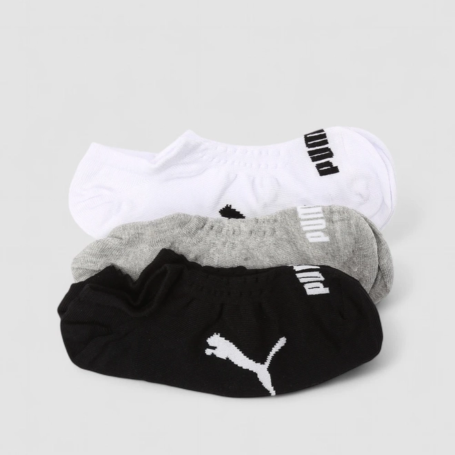 Kit Meia Sapatilha Puma 3 Pares 39-43 Color