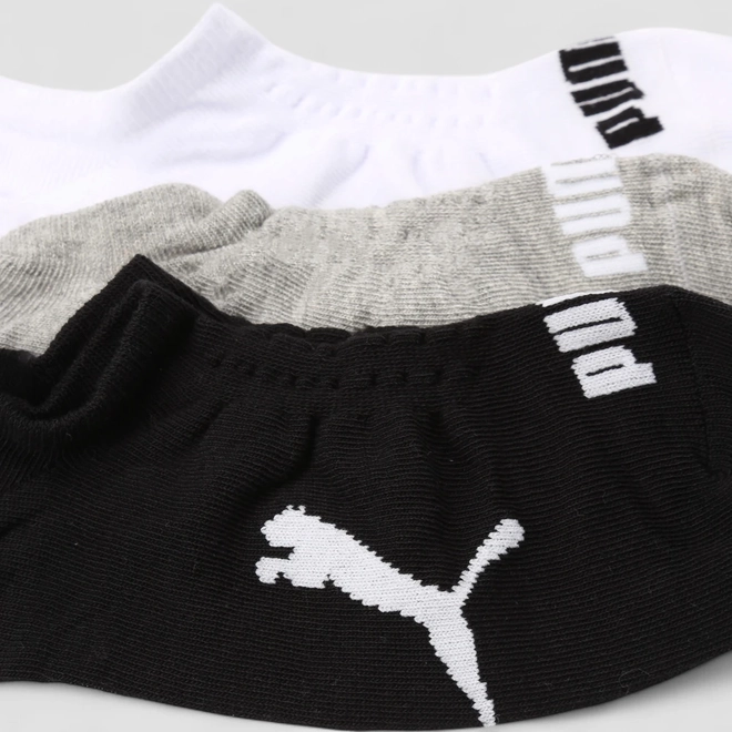 Kit Meia Sapatilha Puma 3 Pares 39-43 Color