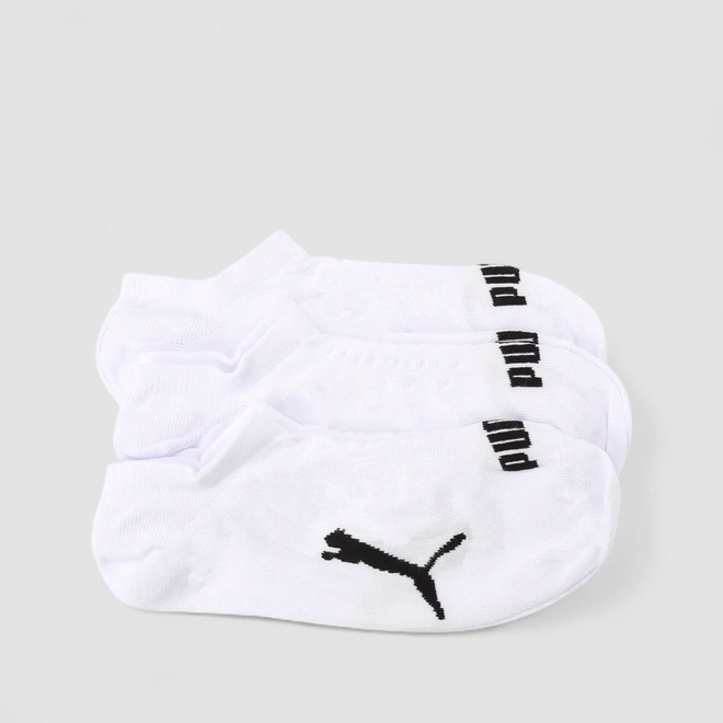 Kit Meia Sapatilha Puma 3 Pares 39-43 Branco