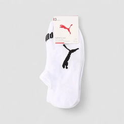 Kit Meia Sapatilha Puma 3 Pares 39-43 Branco