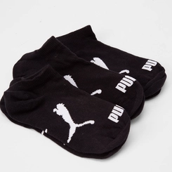 Kit Meia Sapatilha Infantil Puma 3 Pares 29-34 Preta