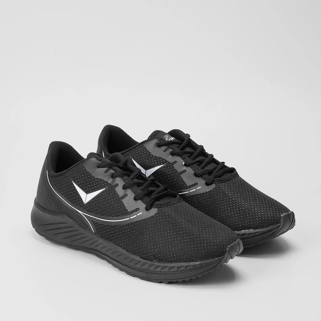 Tênis Vertus Esportivo Masculino Tecido Preto
