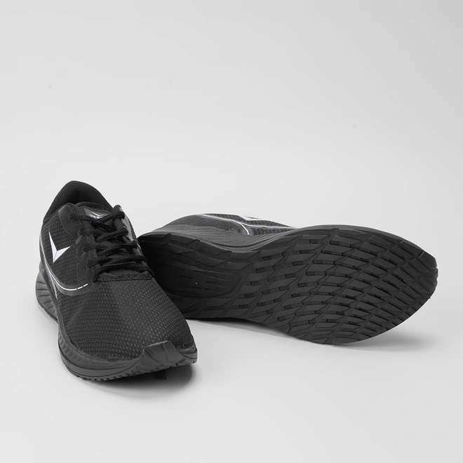 Tênis Vertus Esportivo Masculino Tecido Preto