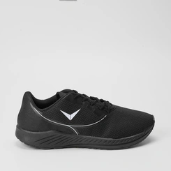 Tênis Vertus Esportivo Masculino Tecido Preto