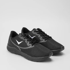 Tênis Vertus Esportivo Masculino Tecido Preto