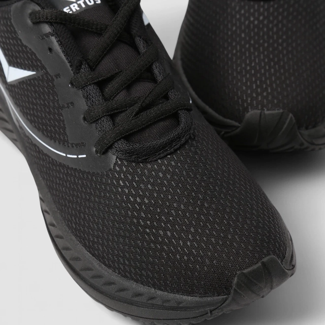 Tênis Vertus Esportivo Feminino Tecido Preto