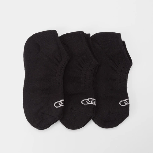 Kit Meia Cano Invisível Feminino Olympikus 3 Pares 33-38 Preto