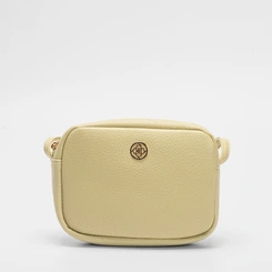 Bolsa Penélope Transversal Texturizada Verde