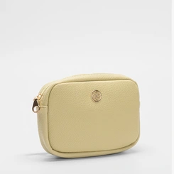 Bolsa Penélope Transversal Texturizada Verde