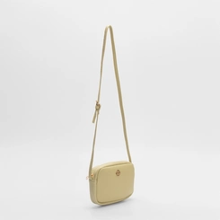 Bolsa Penélope Transversal Texturizada Verde