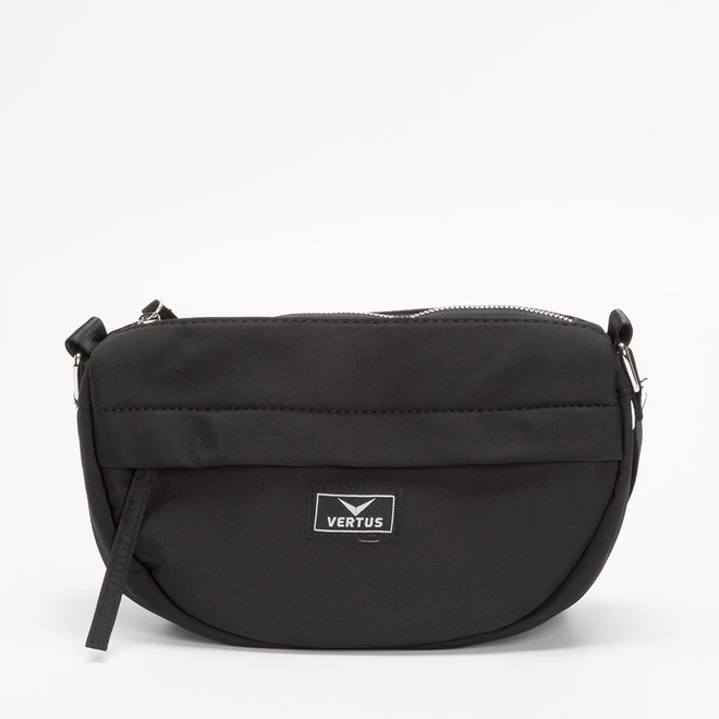 Bolsa Transversal Vertus Média It Bag Preta