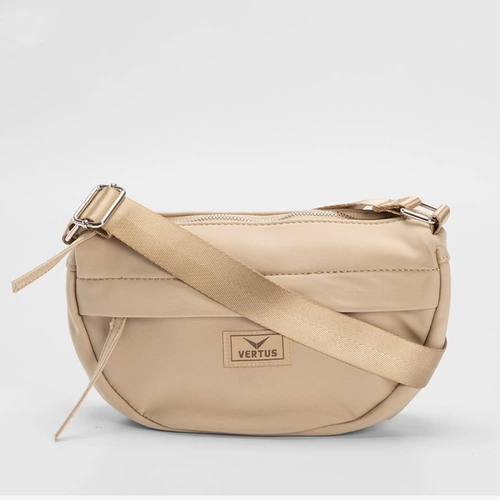 Bolsa Transversal Vertus Média It Bag Bege
