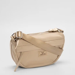 Bolsa Transversal Vertus Média It Bag Bege