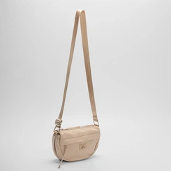 Bolsa Transversal Vertus Média It Bag Bege