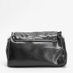 Bolsa Sstchel Gabriela Soft Matelasse Preto