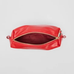 Bolsa Transversal Penélope Soft Metal Tips Vermelho