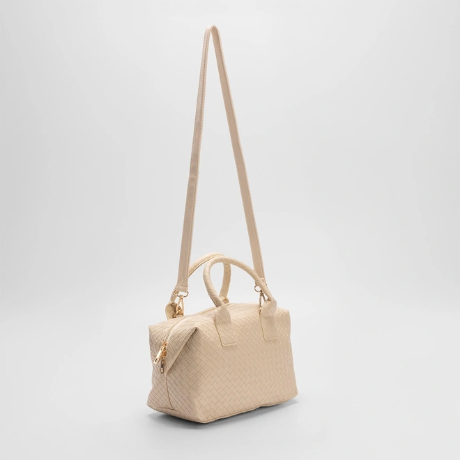 Bolsa Baú Penélope Tressê Off White