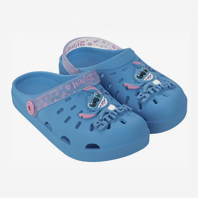 Babuche Infantil Disney Stitch Azul