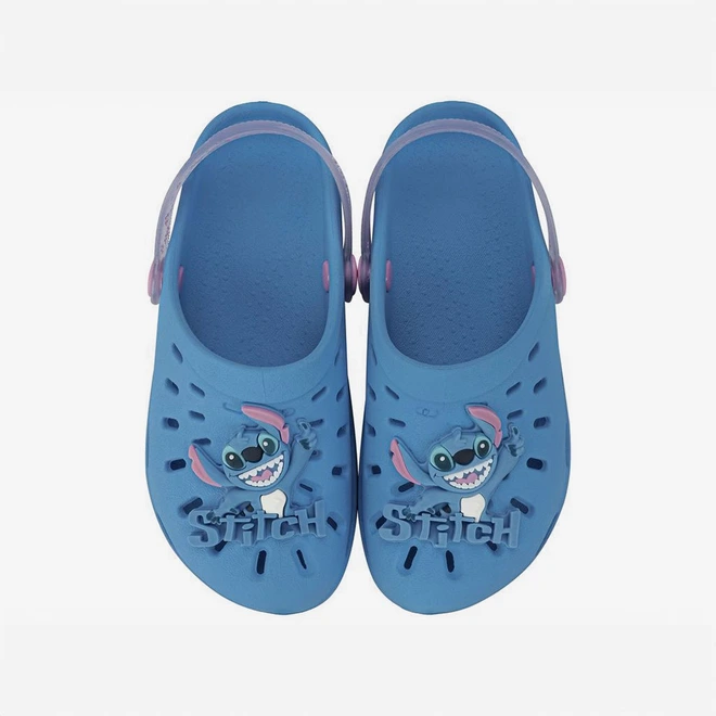 Babuche Infantil Disney Stitch Azul