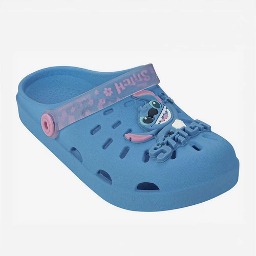 Babuche Infantil Disney Stitch Azul