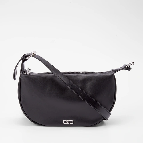 Bolsa Baguete Gabriela Alça Fivela Preto