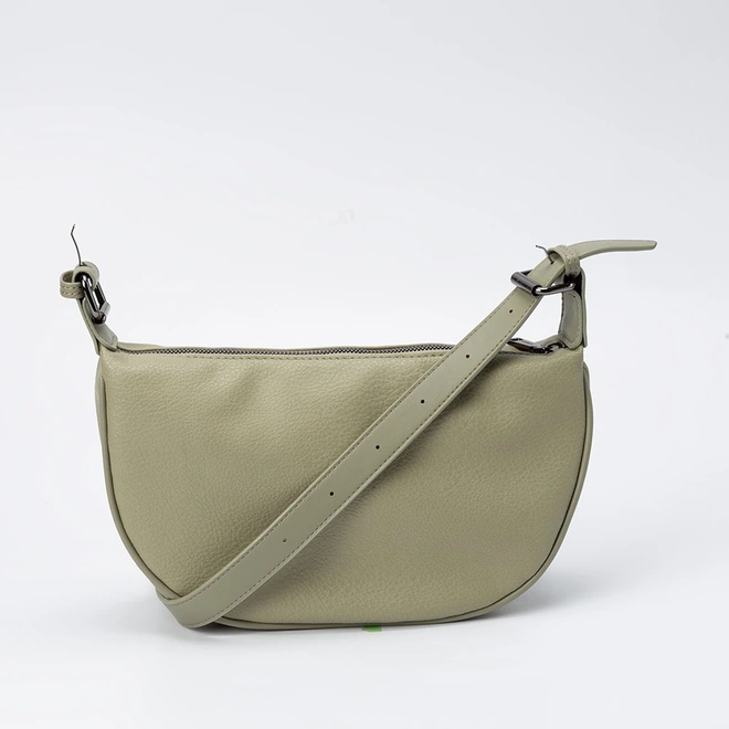 Bolsa Transversal Gabriela Média Alça Fivela Verde