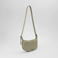 Bolsa Transversal Gabriela Média Alça Fivela Verde