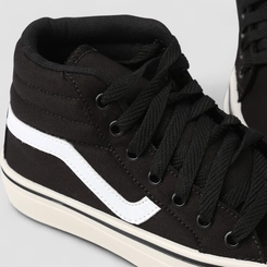 Tênis Feminino Star Feet Casual Street Cano Alto Preto