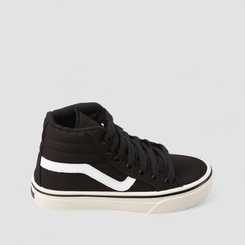 Tênis Feminino Star Feet Casual Street Cano Alto Preto