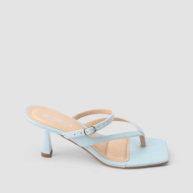 Tamanco Feminino Gabriela Fivela Azul