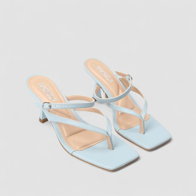 Tamanco Feminino Gabriela Fivela Azul