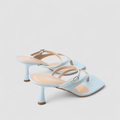 Tamanco Feminino Gabriela Fivela Azul