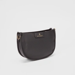 Bolsa Transversal Penélope Pequena Alça Glitter Preto