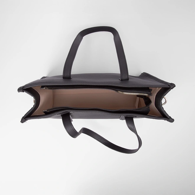 Bolsa Shopping Bag Penélope Alça Tiracolo Preto