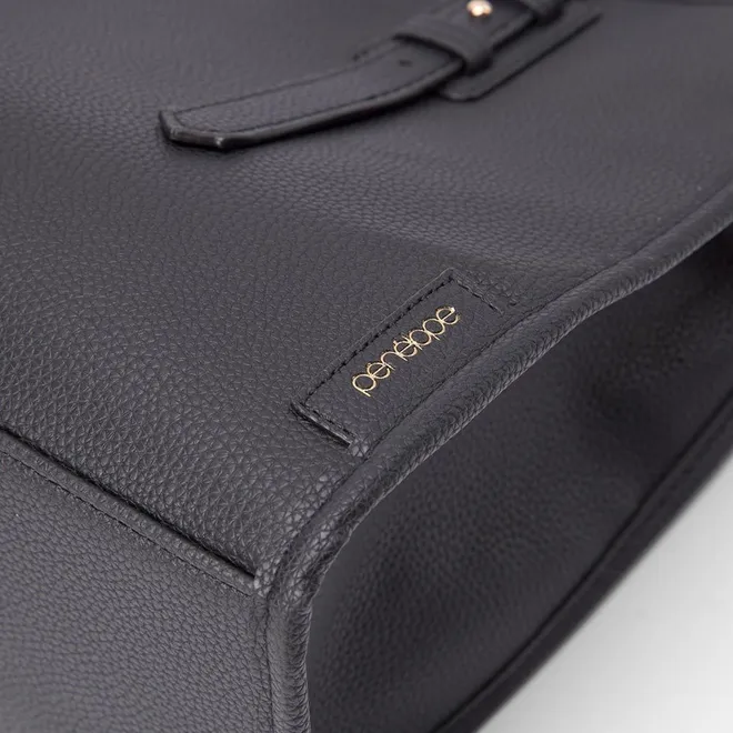 Bolsa Shopping Bag Penélope Alça Tiracolo Preto