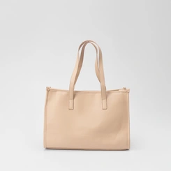 Bolsa Shopping Bag Penélope Alça Tiracolo Nude