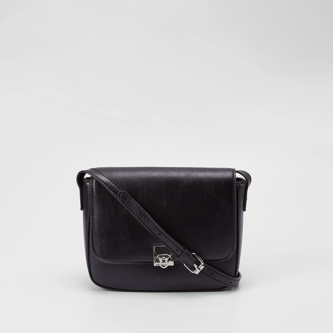 Bolsa Transversal Gabriela Detalhe Fecho Preto