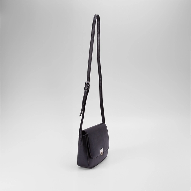 Bolsa Transversal Gabriela Detalhe Fecho Preto