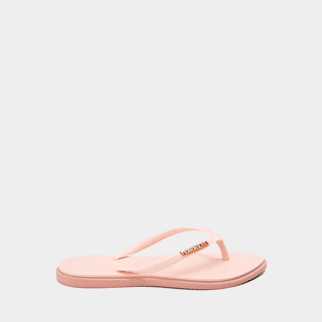 Chinelo Feminino Havaianas Slim Point Original Rosa