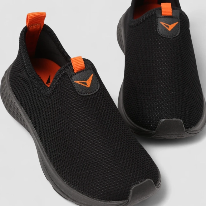 Slip On Infantil Vertus Mesh Calce Fácil Preto
