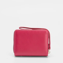 Carteira Feminina STZ Matelassê Bolso Externo Rosa