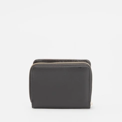 Carteira Feminina STZ Matelassê Bolso Externo Preto