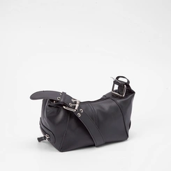 Bolsa Hobo Gabriela Fivela Ombro Preto