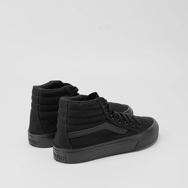 Tênis Casual Masculino Start Feet Cano Alto Recortes Preto