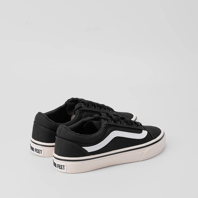 Tênis Casual Masculino Start Feet Recortes Preto