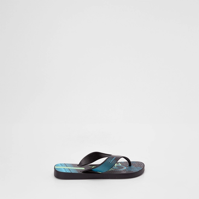 Chinelo Infantil Ipanema Deck City Verde & Preto